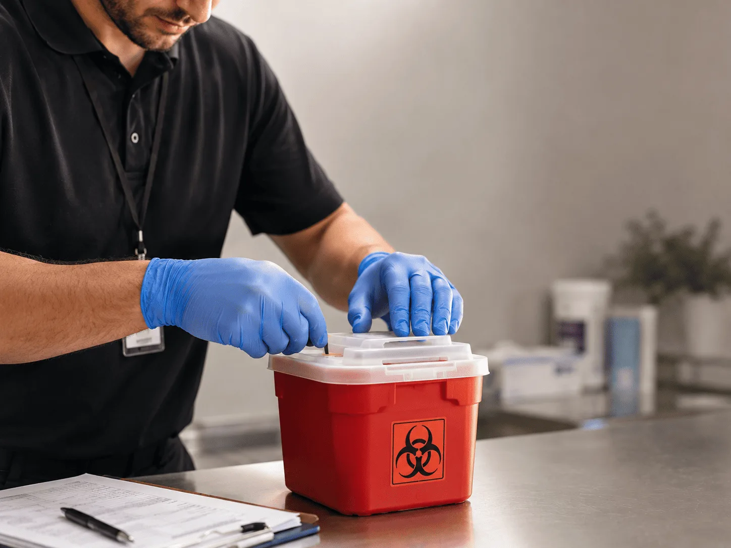 Why choose Sharps Waste Disposal in Prue, OK